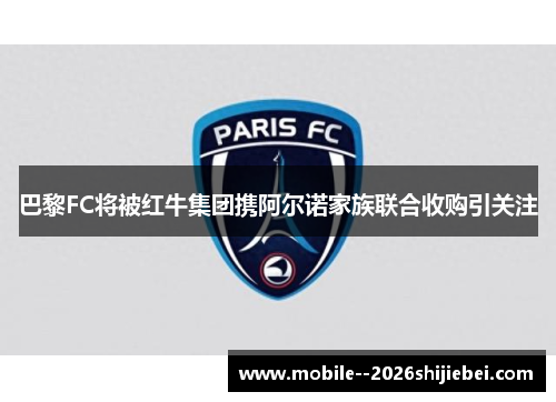巴黎FC将被红牛集团携阿尔诺家族联合收购引关注