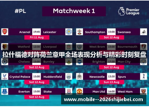 拉什福德对阵荷兰意甲全场表现分析与精彩时刻复盘